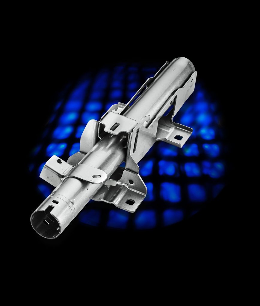 Steering column components assembly